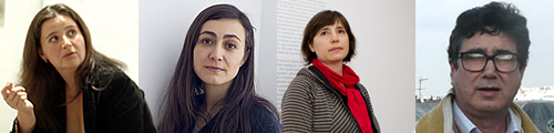 Voluspa Jarpa, Carolina Saquel, Francisca García y Justo Pastor Mellado - Photos: D.R.